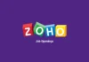 Zoho job
