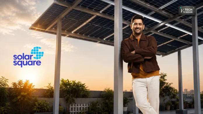 MS Dhoni Invests in SolarSquare