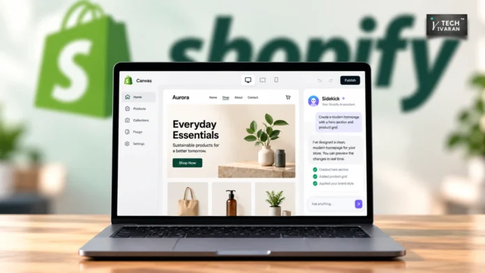 Shopify Launches Canvas AI Tool for Building Online Stores